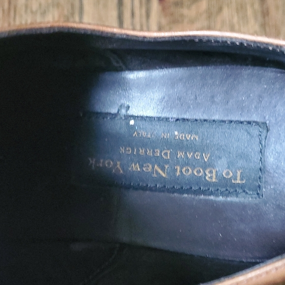 Too Boot New York Adam Derrick 10.5 tan/brown shoes - Picture 3 of 3